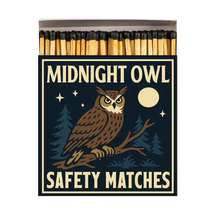 Good &amp; Well Supply Co Safety Matches - Midnight Owl