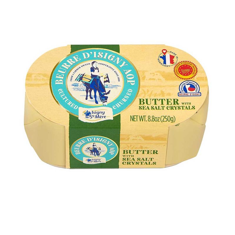 Isigny Ste Mere - Churned Butter w/ Sea Salt Crystals