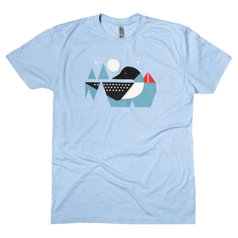 Northmade T-Shirt - Loon Calls (Blue)