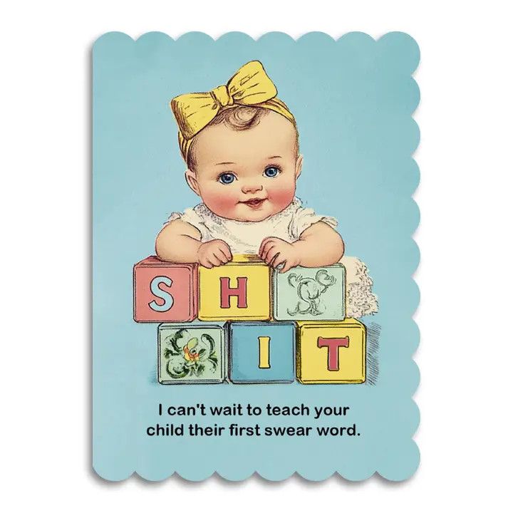 Bad Betty Greeting Co Card - Teach Your Child