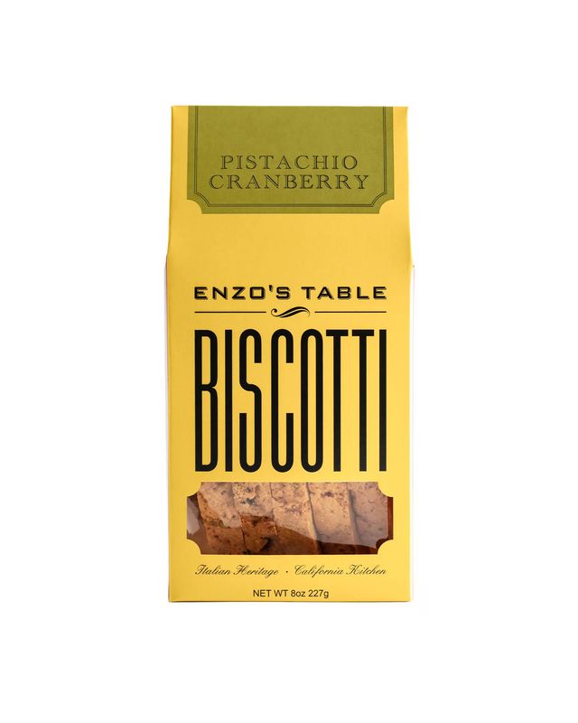 Enzo's Table Biscotti - Pistachio Cranberry
