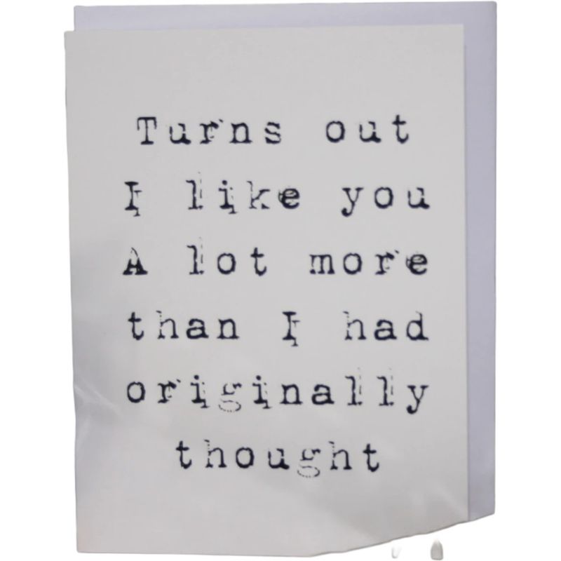 Crooked Halo Card - Like You More