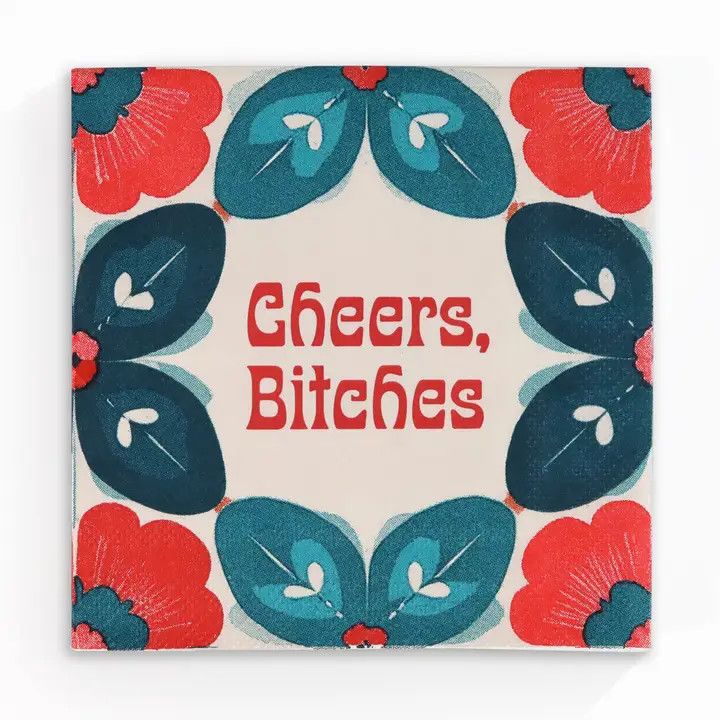 Bad Betty Greeting Co Napkins - Cheers, Bitches