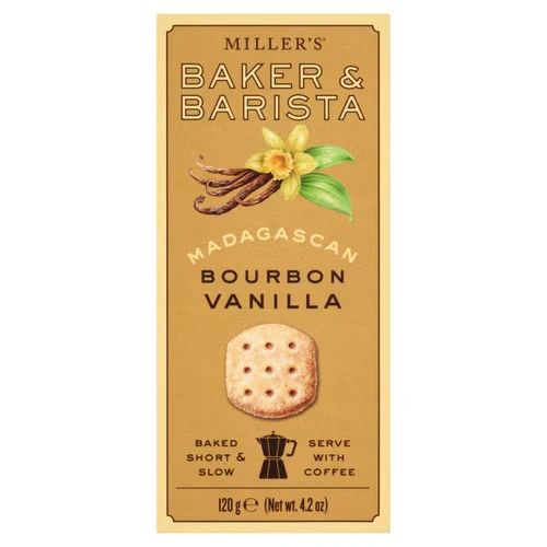 Miller's Baker &amp; Barista Shortbread Cookies - Bourbon Vanilla