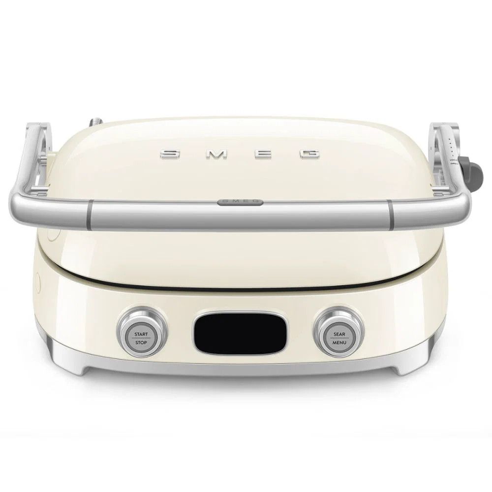 Smeg - 50s Retro Line Signature Multi-Use Grill, Cream