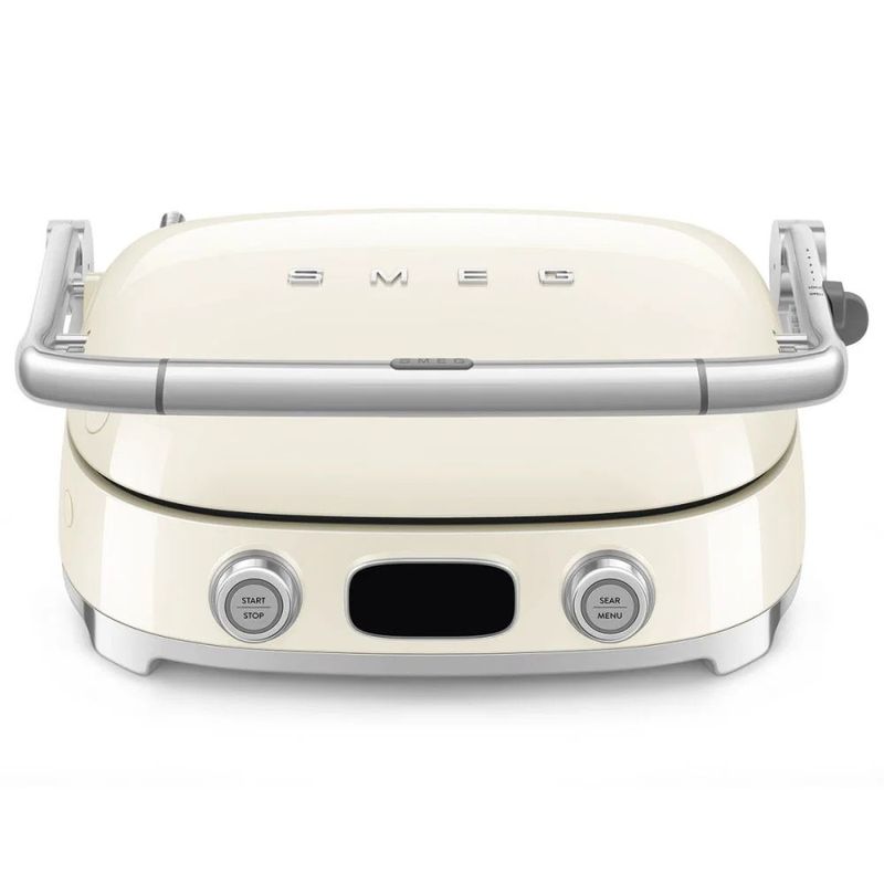 Smeg - 50s Retro Line Signature Multi-Use Grill, Cream