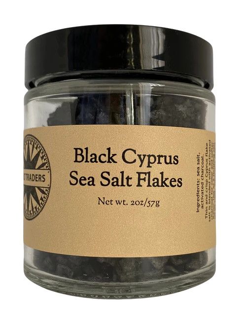 Salt Traders - Cyprus Sea Salt Flakes, Black
