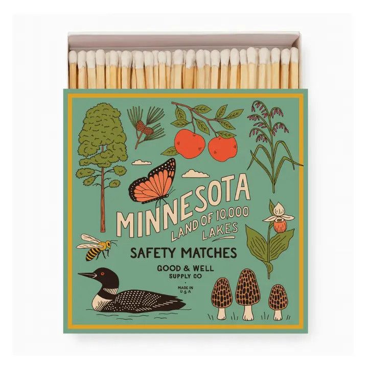 Good &amp; Well Supply Co Safety Matches - Minnesota