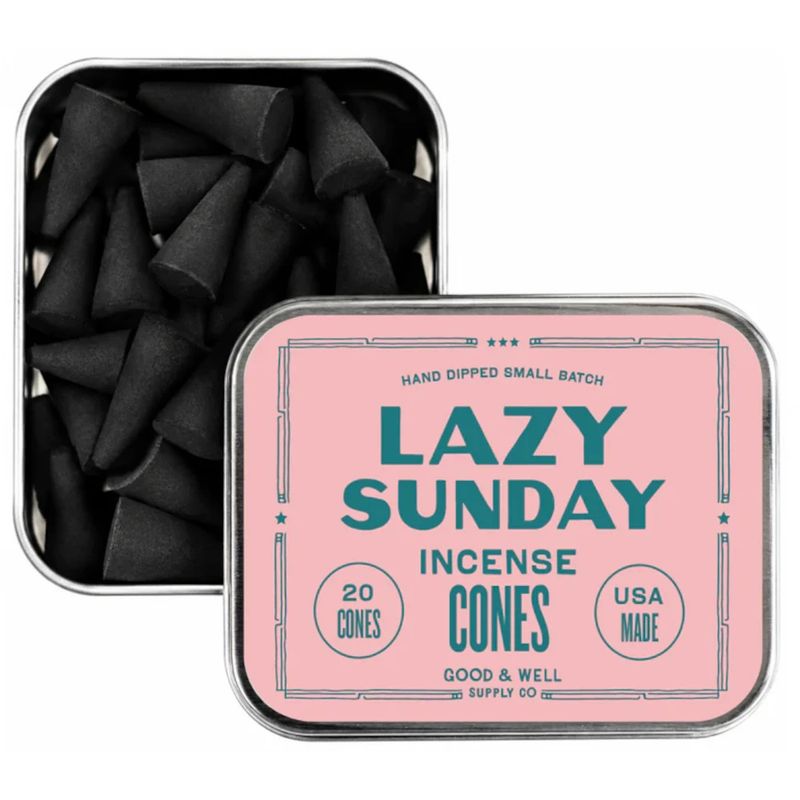 Good &amp; Well Supply Co. Incense Cones - Lazy Sunday