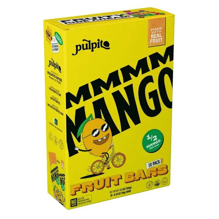 Pulpito Fruit Bars - Mmmm Mango