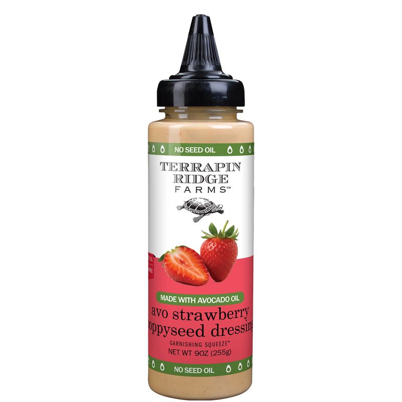 Terrapin Ridge Farms Squeeze Dressing - Avo Strawberry Poppyseed