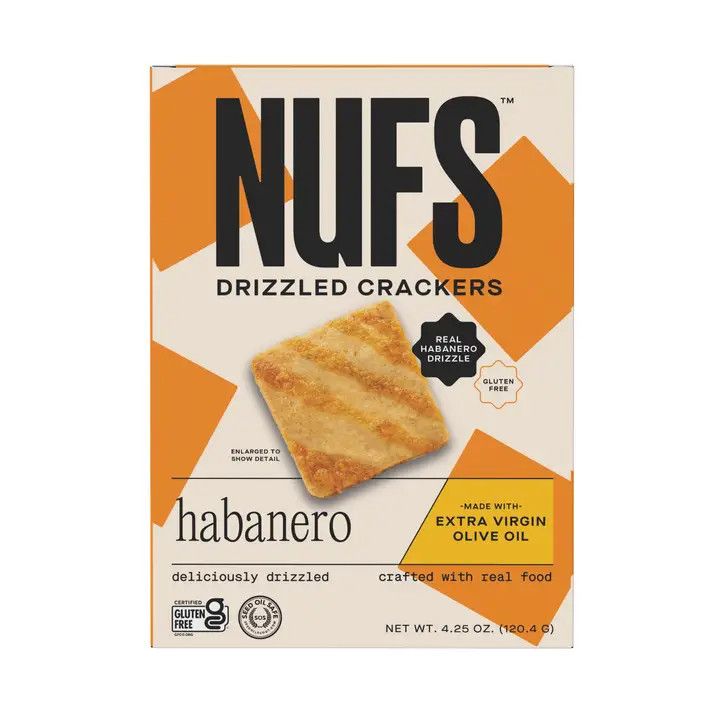 Nufs Gluten Free Crackers - Habanero