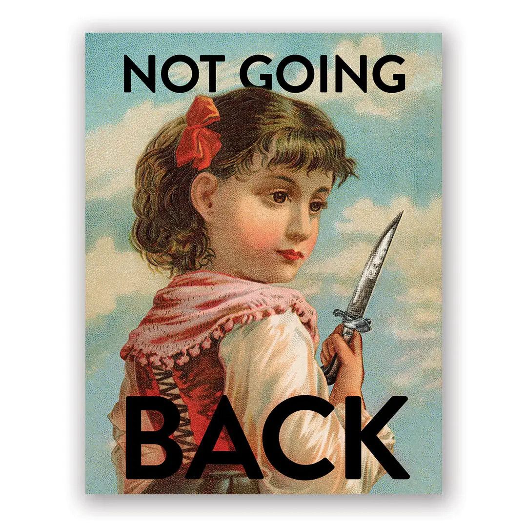 The Mincing Mockingbird Card - Not Going Back