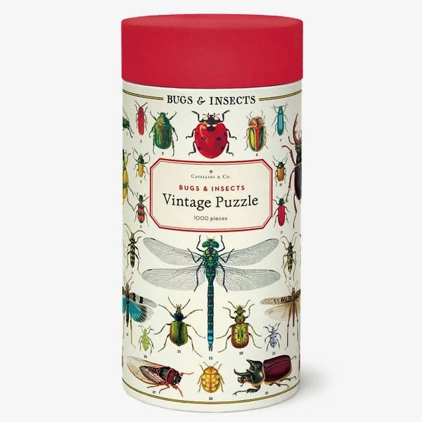 Cavallini Papers Vintage Puzzle - Bug &amp; Insects