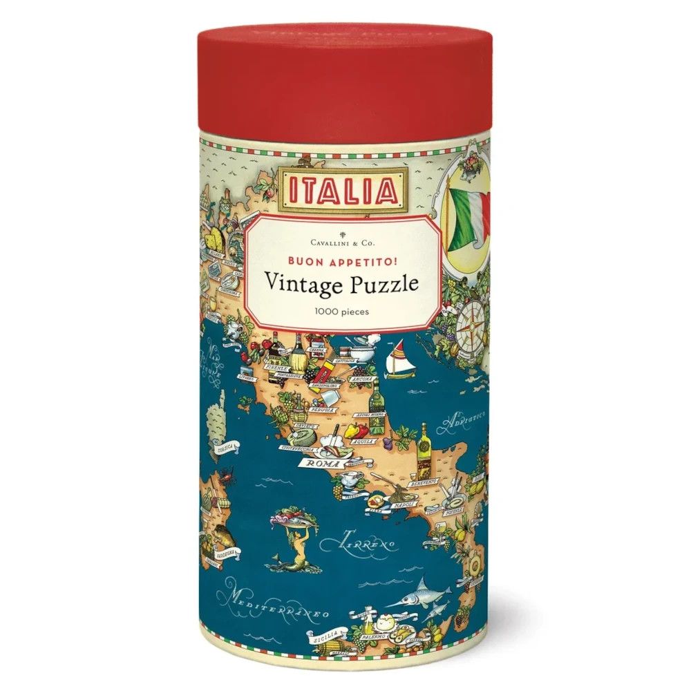 Cavallini Papers Vintage Puzzle - Buon Appetito!