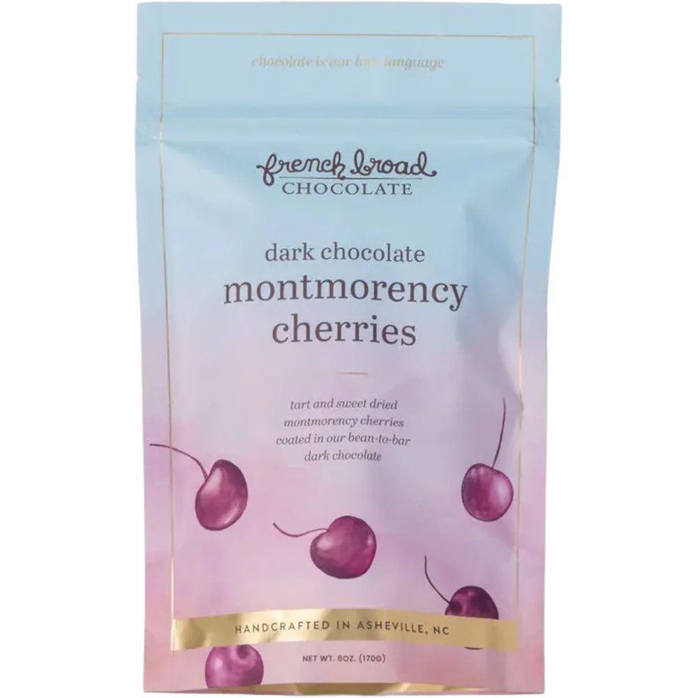 French Broad Chocolate Bags - Dark Chocolate Montmorency Cherries