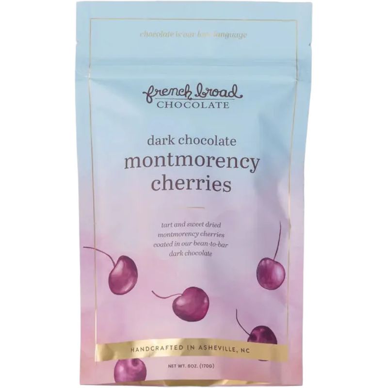 French Broad Chocolate Bags - Dark Chocolate Montmorency Cherries