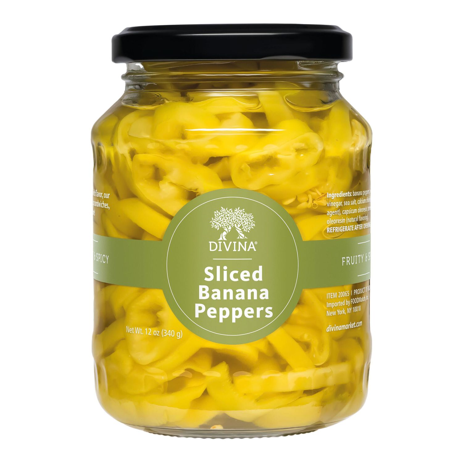 Divina - Sliced Banana Peppers