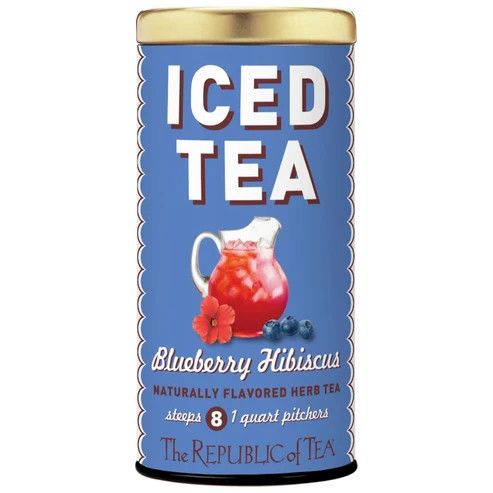 The Republic of Tea Iced Tea - Blueberry Hibiscus