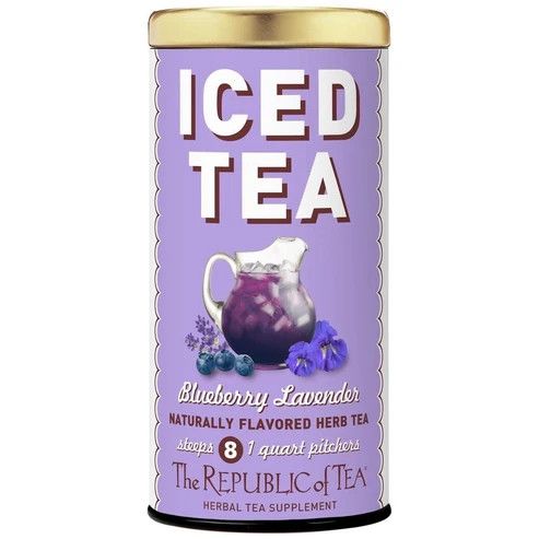 The Republic of Tea Iced Tea - Blueberry Lavender