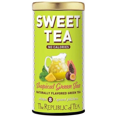 The Republic of Tea Iced Sweet Tea - Tropical Green