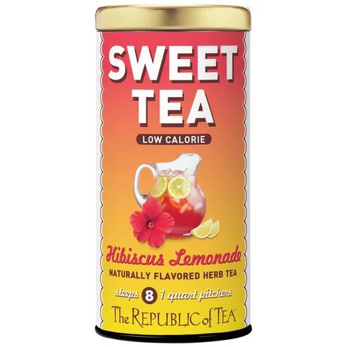 The Republic of Tea Iced Sweet Tea - Hibiscus Lemonade