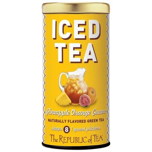 The Republic of Tea Iced Tea - Pineapple Orange Guava