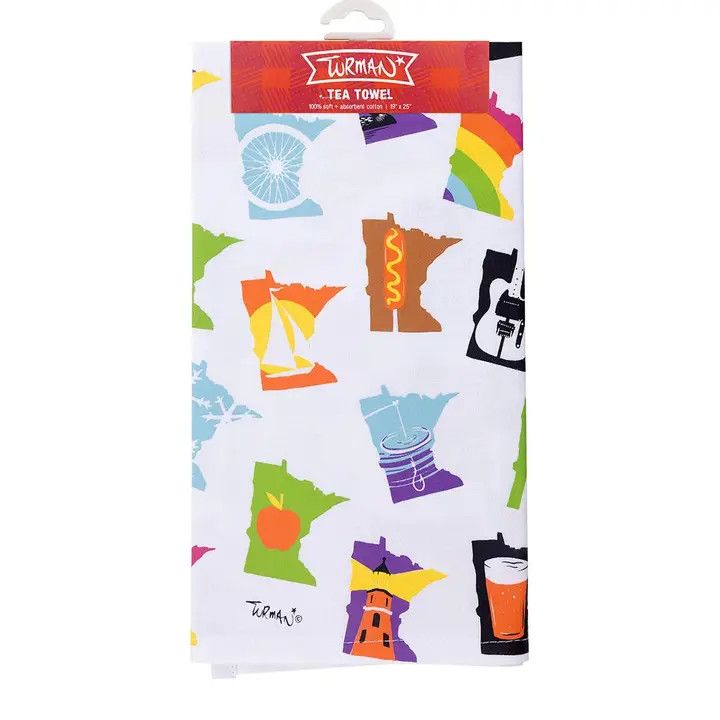 Funatic Adam Turman Tea Towel - MN Months
