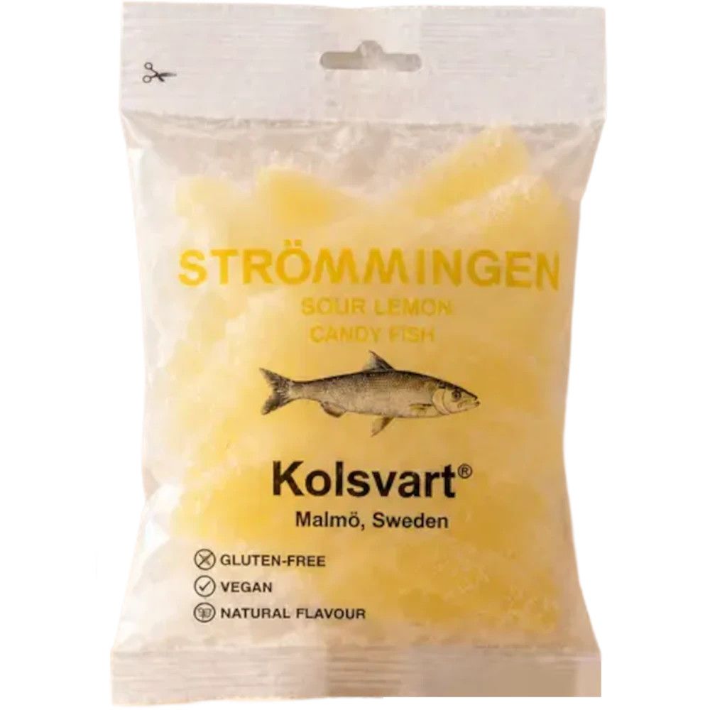 Kolsvart Swedish Fish - Strommingen Sour Lemon