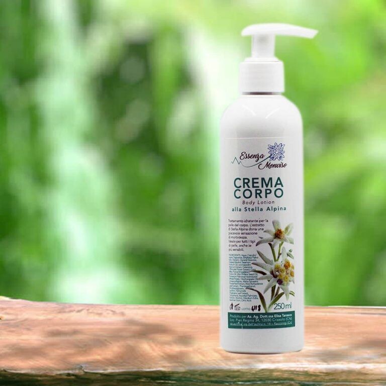 Crema corpo alla Stella Alpina