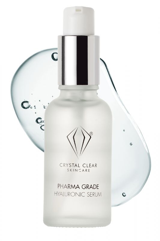 Crystal Clear Hyaluronic 98% Pharma Grade Serum 30ml