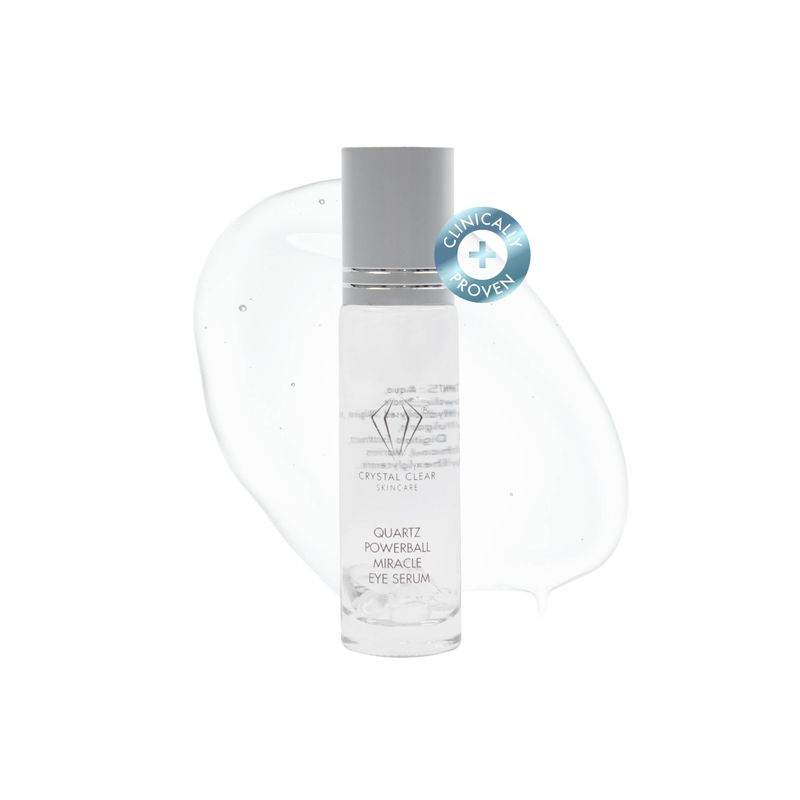 Crystal Clear Quartz Powerball Miracle Eye Serum