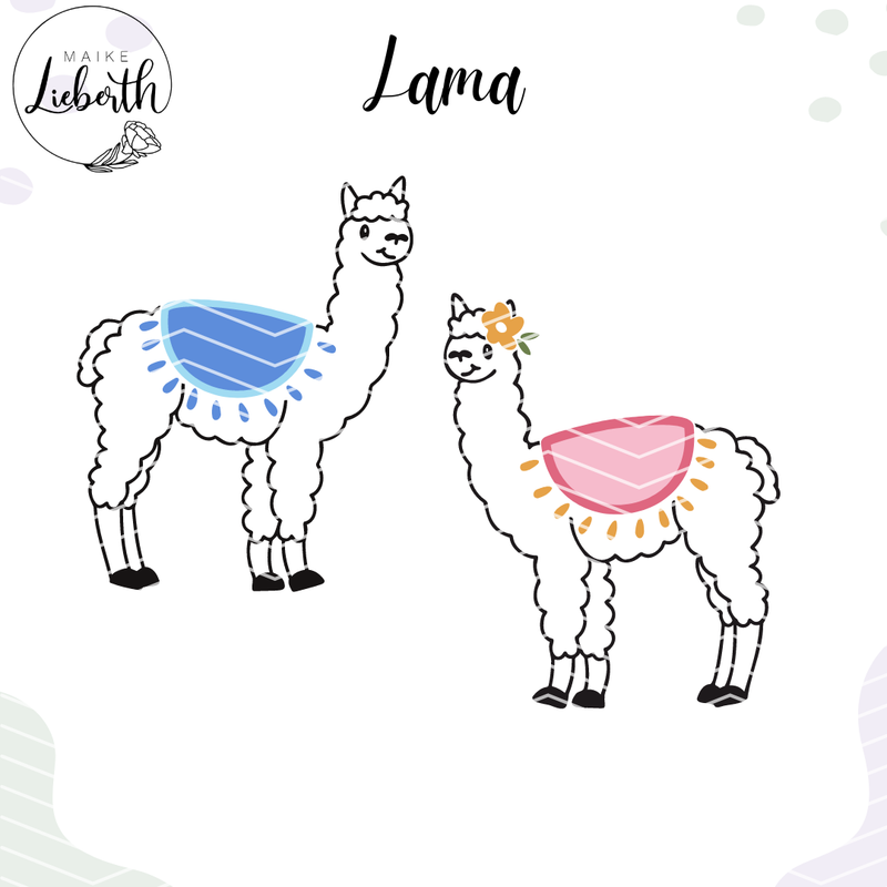 Lama | Plott- und Laserdatei Lama | Plott- und Laserdatei