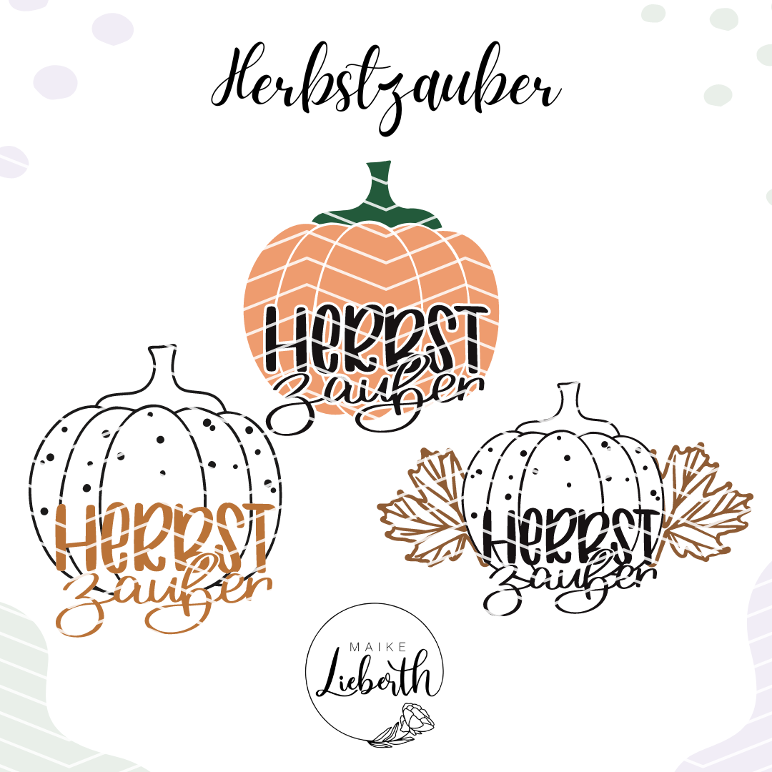 Herbstzauber Kürbis