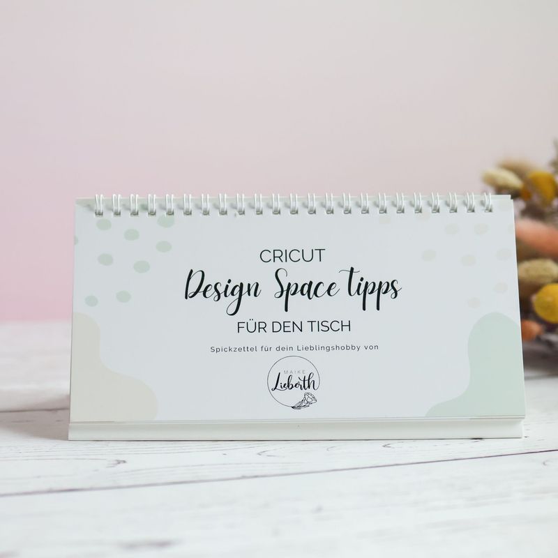 Cricut Design Space – Spickzettel-Aufsteller Cricut Design Space – Spickzettel-Aufsteller