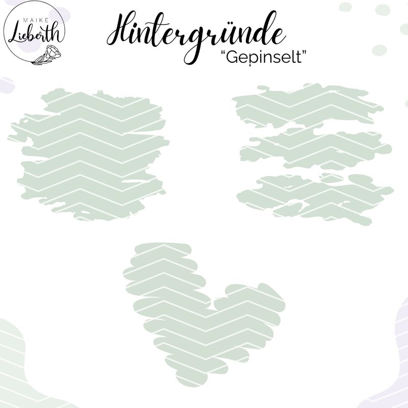 Hintergründe gepinselt - Plott- und Laserdatei Hintergründe gepinselt - Plott- und Laserdatei