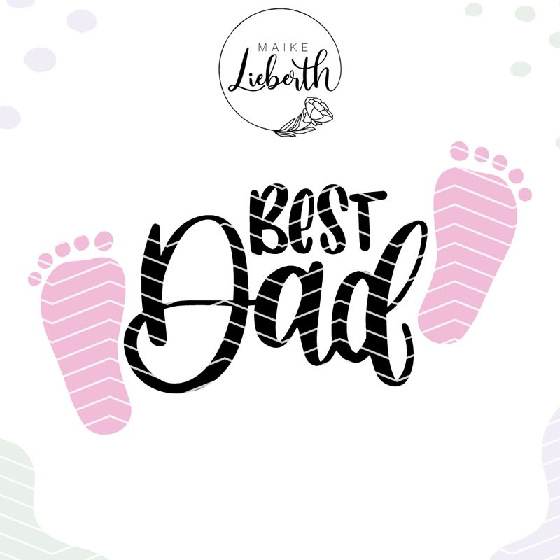 Best Dad Plott- und Laserdatei Best Dad Plott- und Laserdatei