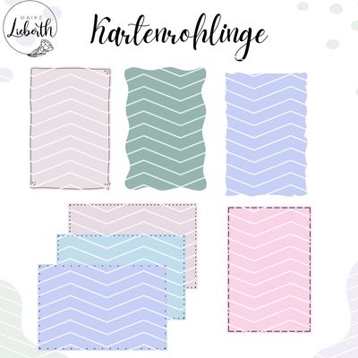 Kartenrohlinge - Plott- und Laserdatei