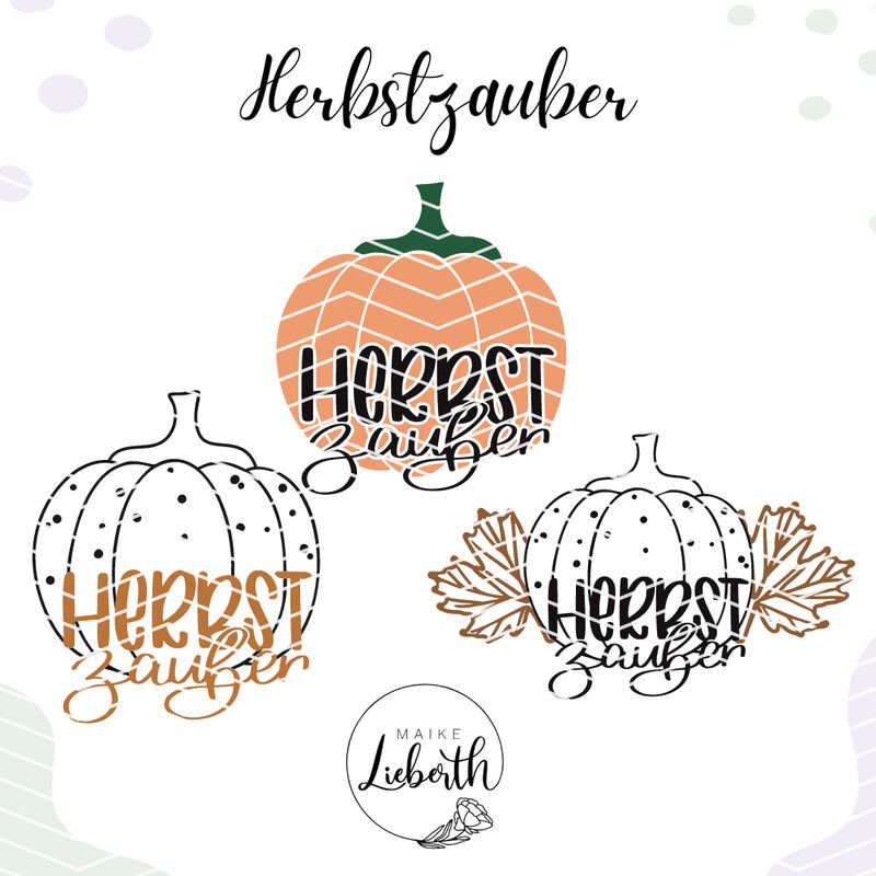 Herbstzauber Kürbis