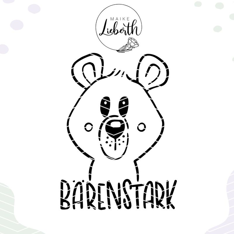Bärenstark Plott- und Laserdatei Bärenstark Plott- und Laserdatei