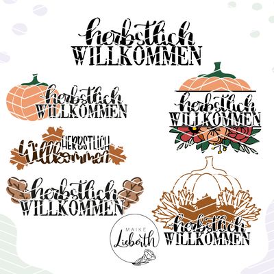 Herbstlich Willkommen