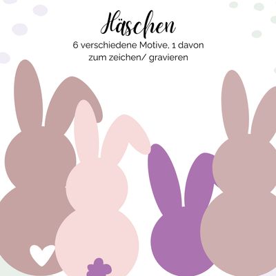 Hasen - Set | Plott- und Laserdatei