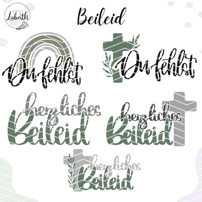 Beileid- Plott- und Laserdatei Beileid- Plott- und Laserdatei