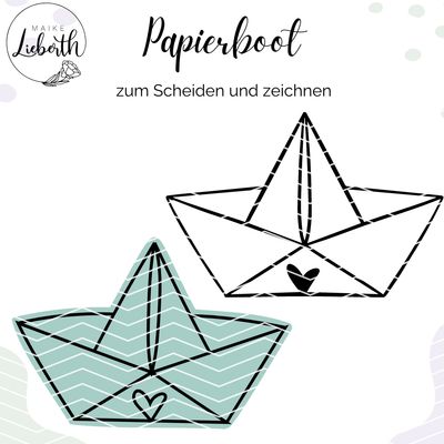 Papierboot Plott- und Laserdatei