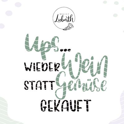 Upps wieder Wein statt Gemüse gekauft - Plott- und Laserdatei