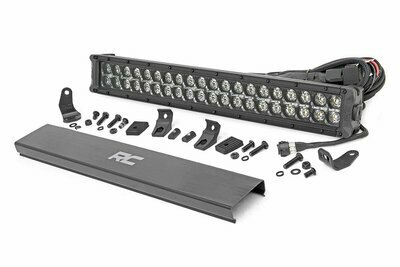 20-inch Cree LED Light Bar - (Dual Row | Black Series w/ Cool White DRL)