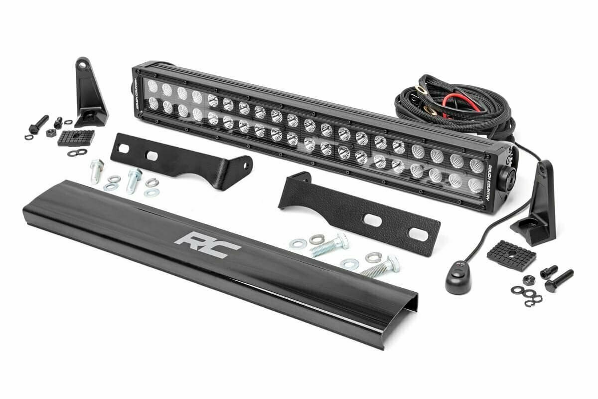 Jeep 20in LED Bumper Kit | Black Series (11-20 WK2 Grand Cherokee)