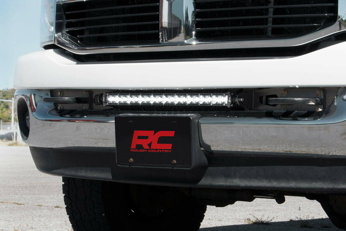 Dodge 20-inch LED Light Bar Hidden Bumper Mounts (03-18 Ram 2500/3500)
