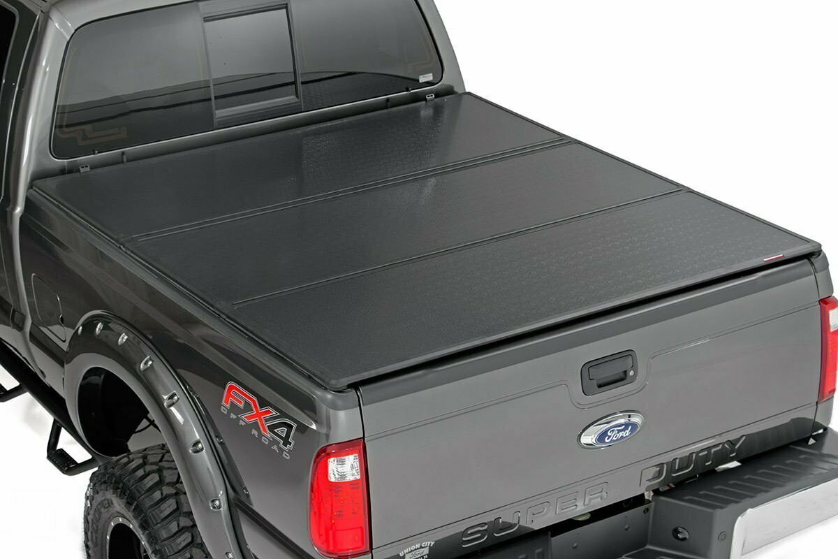Ford Hard Tri-Fold Bed Cover (17-20 Super Duty - 6.5' Bed)