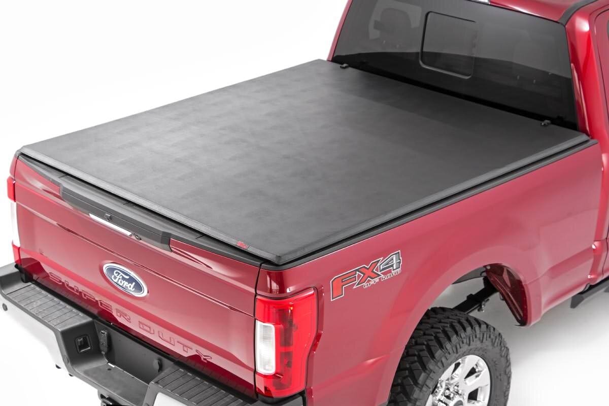 Ford Soft Tri-Fold Bed Cover (17-20 Super Duty - 6.5' Bed)